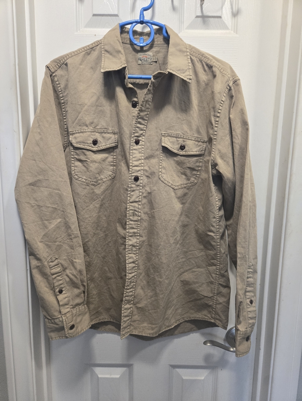 Faherty Shirt Size L Nwot